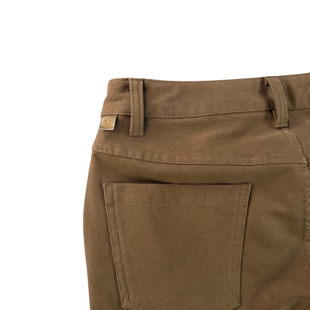 Lululemon‎ Utilitech 5 Pocket Pant Men 28 Artifact Brown Slim Fit Work Canvas